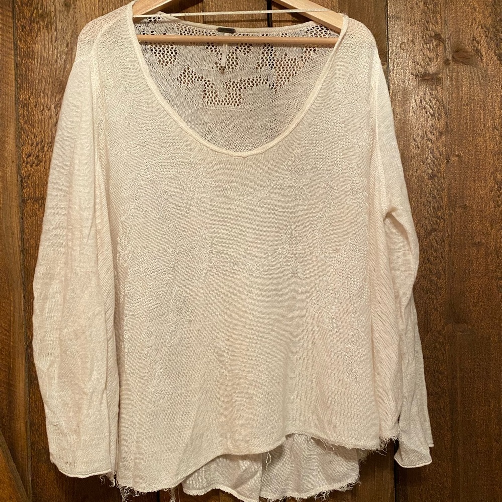 Free People Oversized Long Sleeve